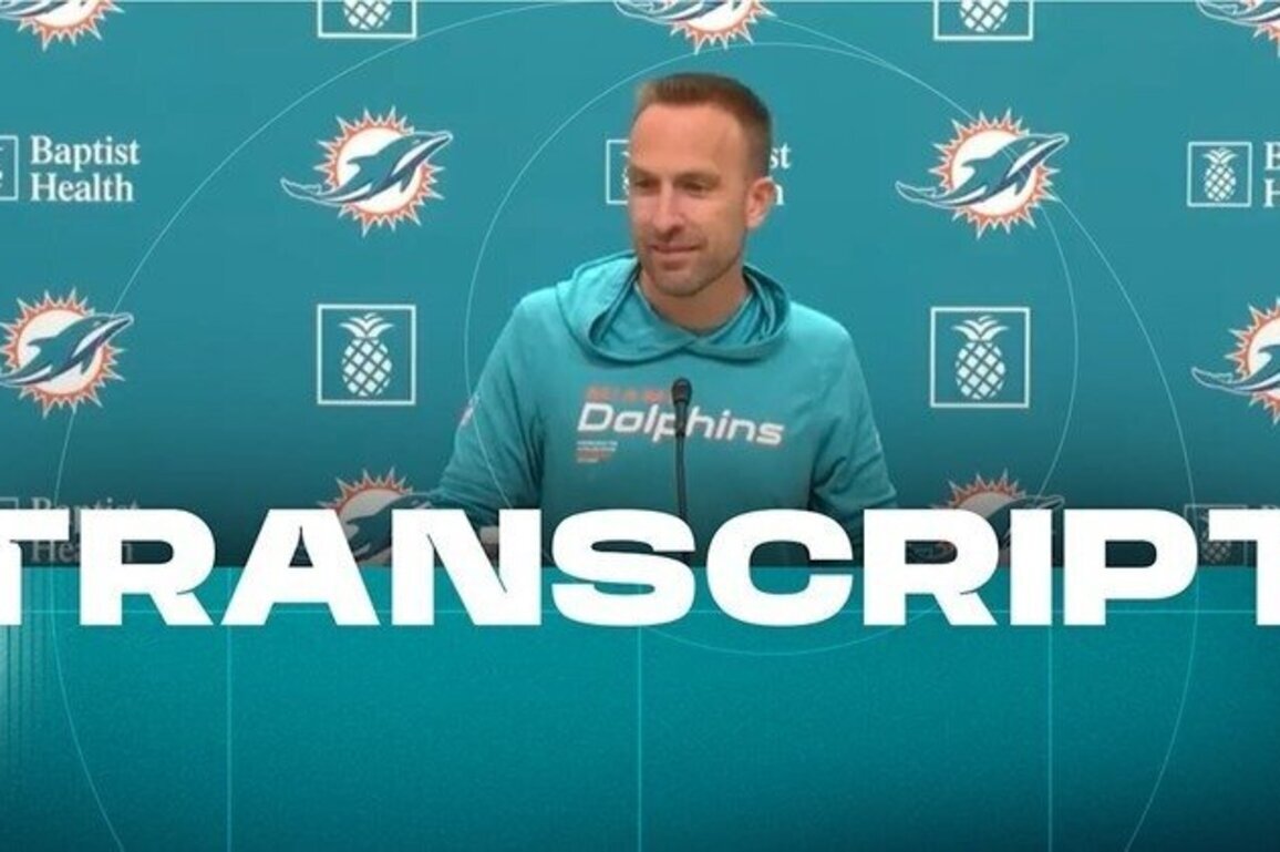 Transcript: HC Jeff Hafley Press Conference - May 19
