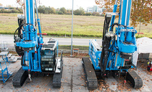  Soilmec's SR-45 next to its new SR-65