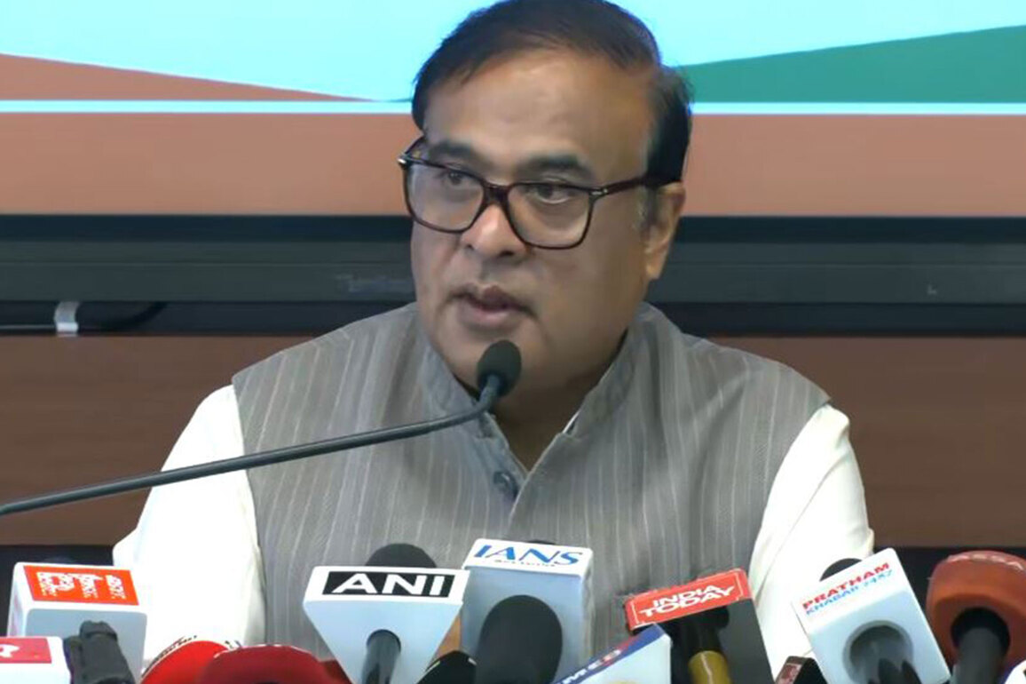Assam CM alleges 'Pakistani link' in Khera-Gogoi pressers, says "11 Pakistan talk shows backed Congress win narrative"