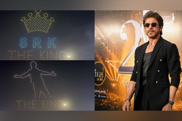 IIFA 2025: Drones illuminate Jaipur sky with SRK's signature pose, as he wraps up award show with magical 'Chaiyya Chaiyya' performance