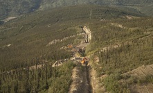 View north downslope from Lone Star mine
