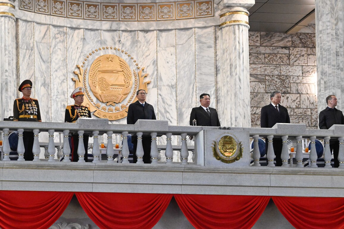DPRK-PYONGYANG-CHINA-LI QIANG-WORKERS' PARTY OF KOREA-80TH ANNIVERSARY-CELEBRATIONS