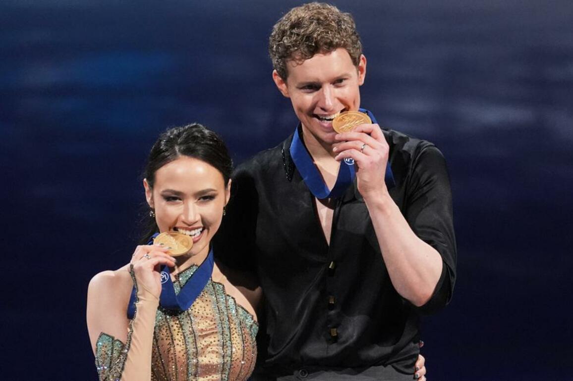 U.S. dominates figure skating's world championships