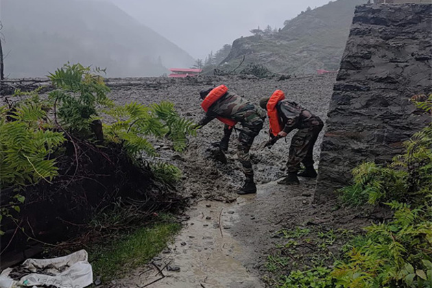 Uttarakhand: Army conducts swift rescue ops after landslide near Dharali in Uttarkashi