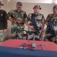 Punjab: BSF recovers drone and heroin at Amritsar border