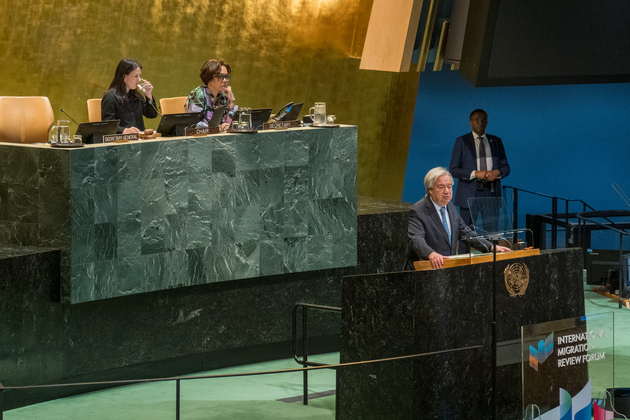 UN-INTERNATIONAL MIGRATION REVIEW FORUM-GUTERRES
