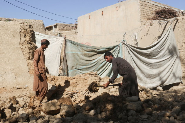 Pakistan hit by 4.8-magnitude quake, fifth tremor in less than a month