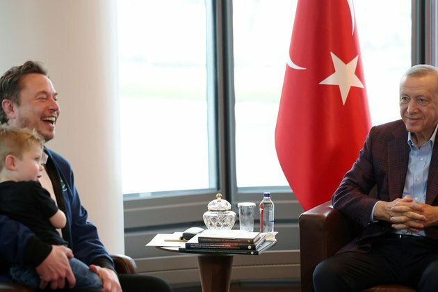 Erdogan discusses opportunities for collaboration with Elon Musk