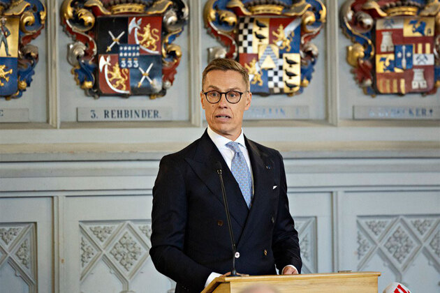 Finland's president condemns "vile" Russian strike; pledges further support to Ukraine