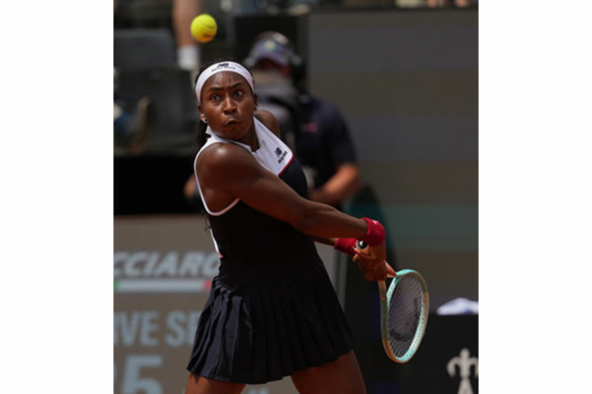 Italian Open: Coco Gauff storms into semi-final with hard-fought win over Andreeva