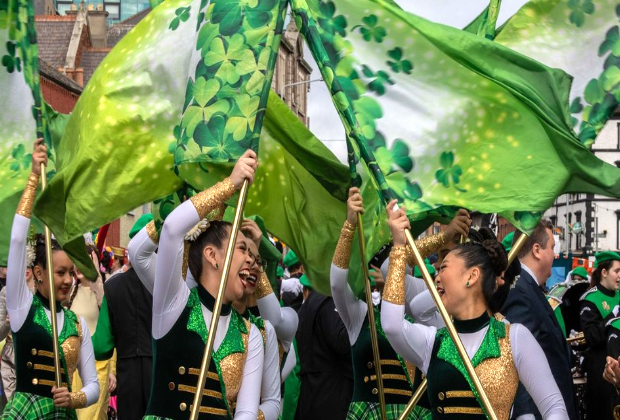 Thousands line streets of Dublin for St Patrick's Day parade