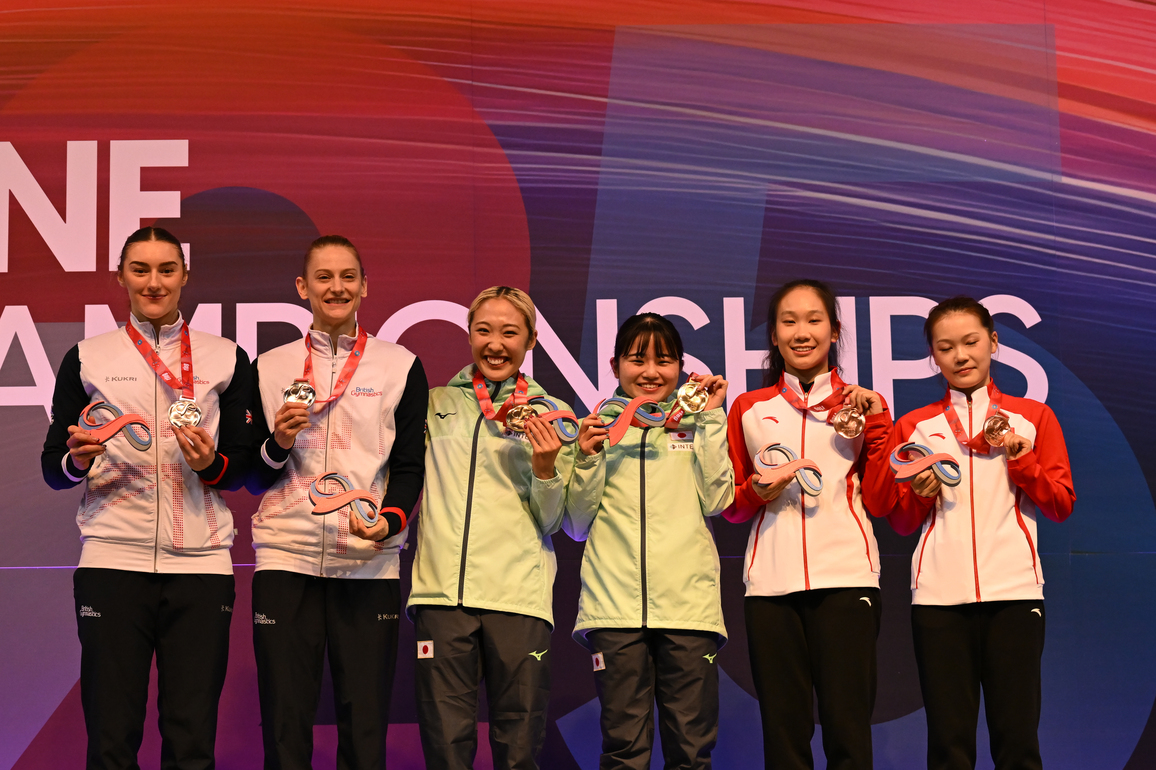 (SP)SPAIN-PAMPLONA-TRAMPOLINE GYMNASTICS-WORLD CHAMPIONSHIPS
