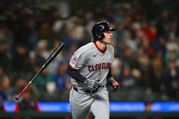 Chase DeLauter, Guardians hope for encore performance vs. Mariners