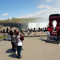 (SP)CANADA-ONTARIO-NIAGARA FALLS-FIFA WORLD CUP 2026-ONE MONTH COUNTDOWN