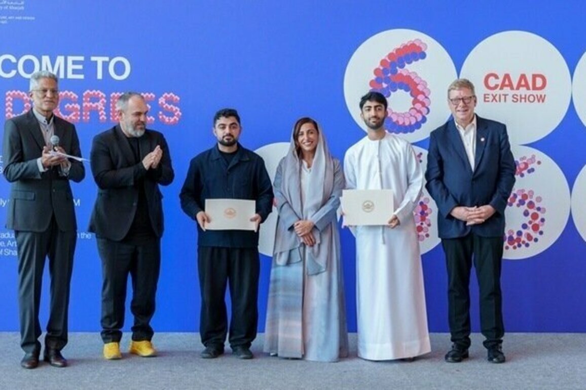Bodour Al Qasimi inaugurates 'Six Degrees' exhibition