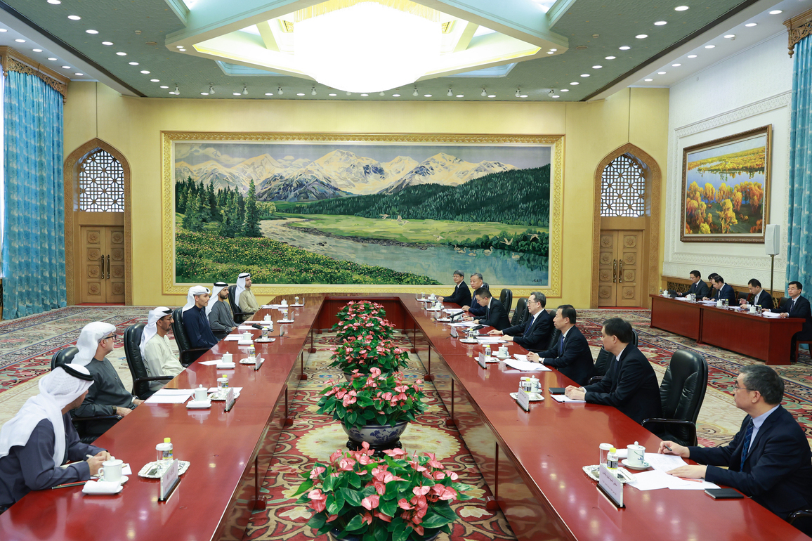 CHINA-BEIJING-DING XUEXIANG-UAE-SPECIAL ENVOY-MEETING (CN)