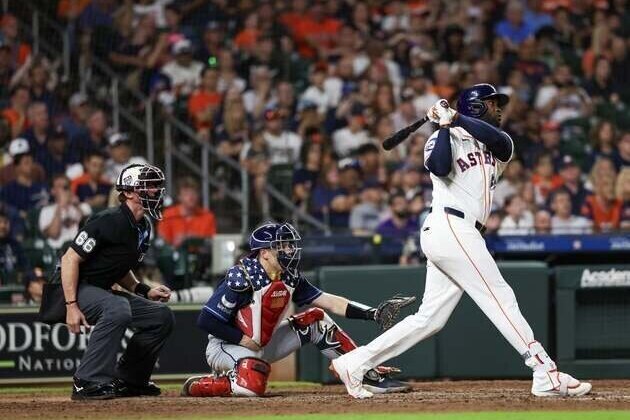 MLB roundup: Astros rally to snap Rays' 9-game winning streak
