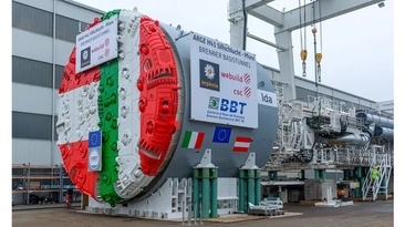 IDA is one of the two Herrenknecht TBMS to have broken through on Brenner Base Tunnel project 