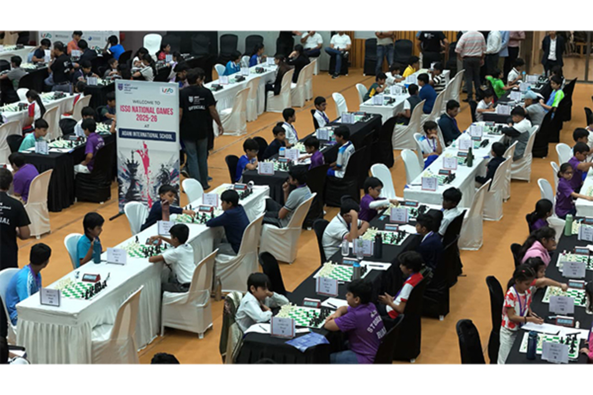 Adani International School hosts ISSO National Games Chess Competition