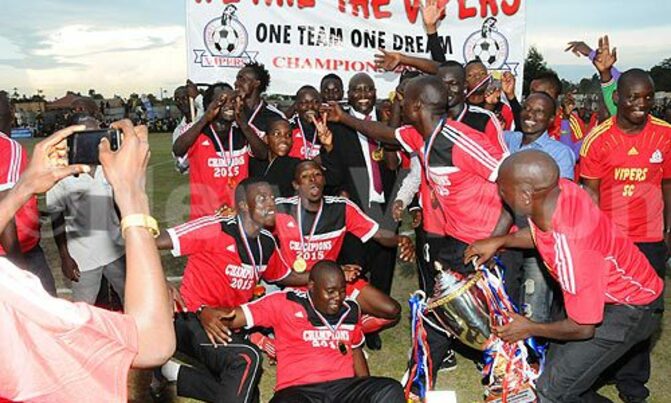 Champions! Title joy for Vipers SC Champions! Title joy for Vipers SC