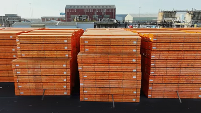 Roofing batten: from the tree to the roof