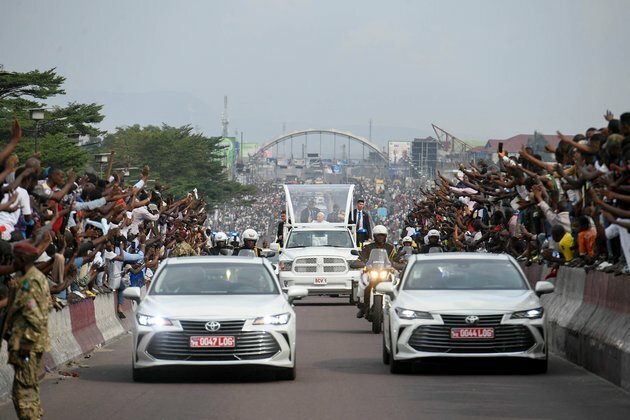 Pope Francis Arrives in DRC with Message of Peace, Reconciliation