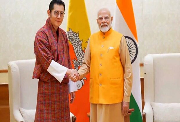 Bhutan King Wangchuck calls on PM Modi in New Delhi