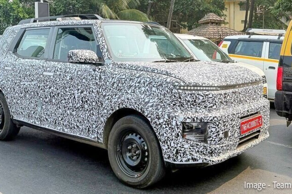 New Hyundai Electric SUV Spied  Punch Sized, Made in India