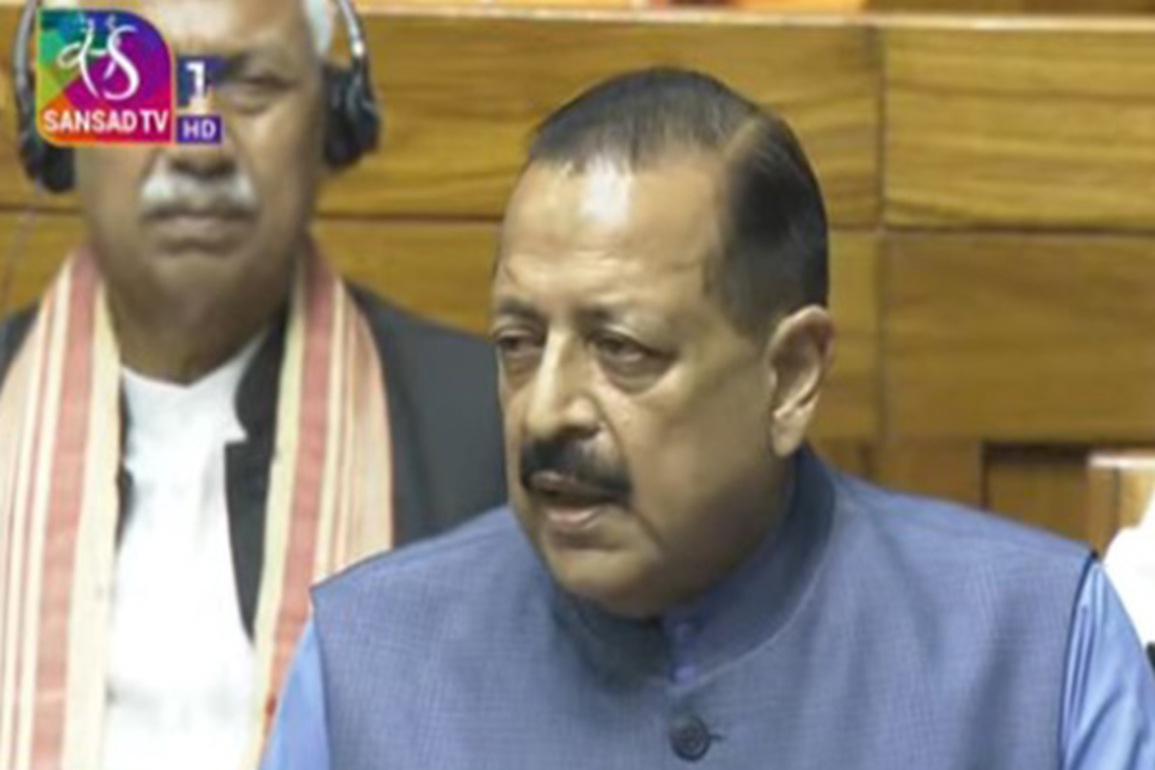 "Failed to congratulate astronauts for space achievements": MoS Jitendra Singh takes on Congress for skipping session on space achievement