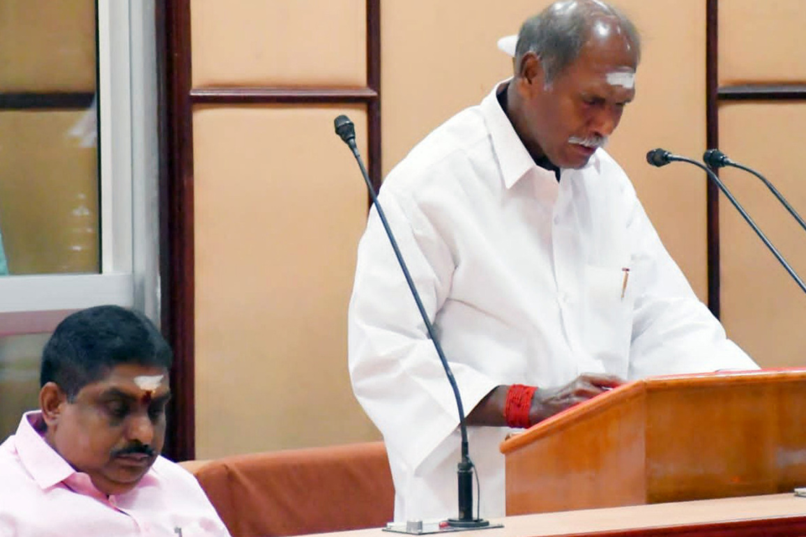 Karur stampede: Puducherry CM N Rangasamy expresses condolences to families of deceased
