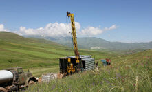 Drilling at Orogen's Armenia site in 2013