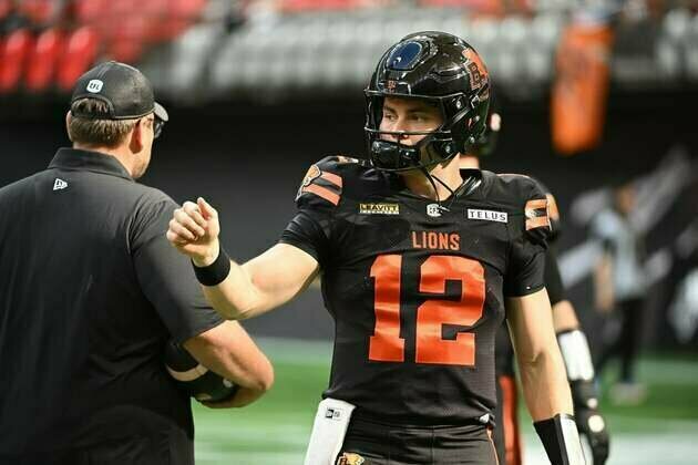 QB Nathan Rourke returns to lead Lions against Alouettes
