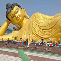 Bihar: India's largest reclining statue of Lord Buddha becomes a center of attraction