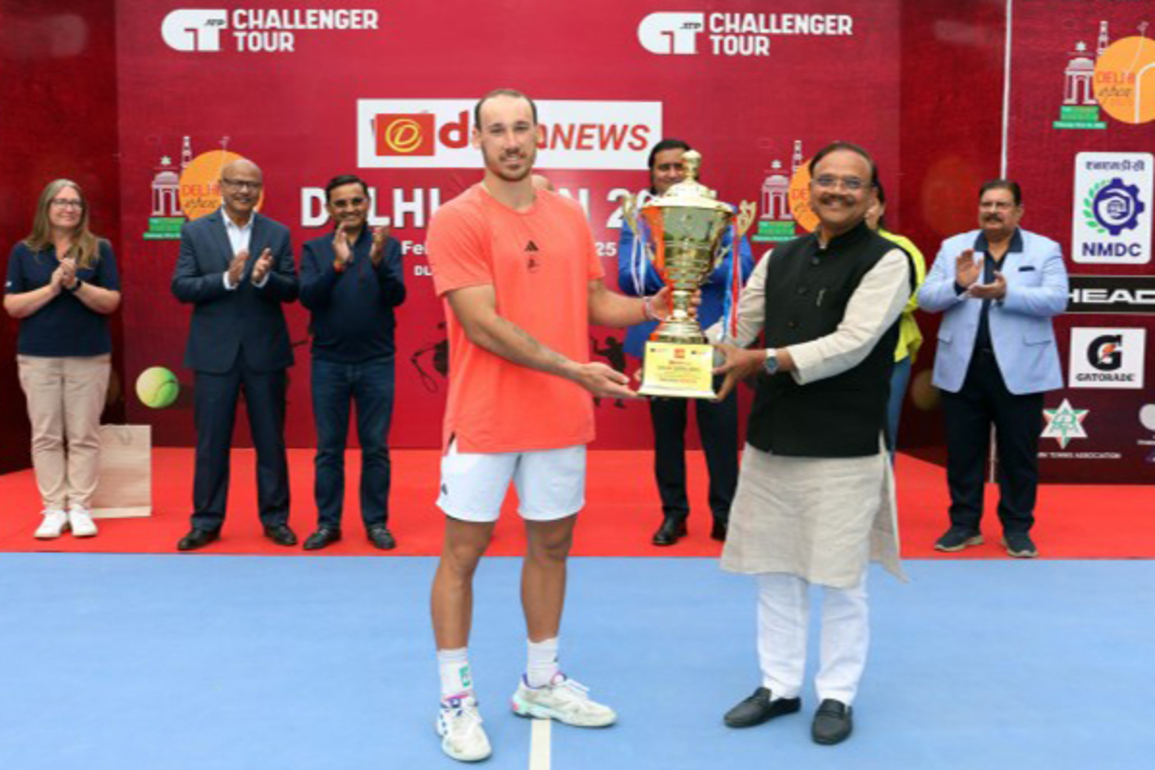 Delhi Open: France's Kyrian Jacquet secures men's singles title days after triumph in Chennai