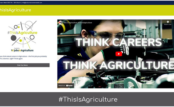 #ThisIsAgriculture becomes sponsor of National Careers Week