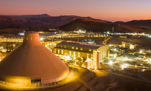 The Quebrada Blanca mine in Chile. 