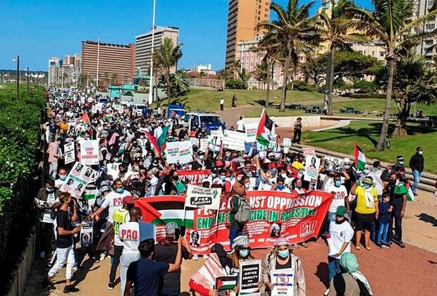 People take to the streets across SA in solidarity with Palestine