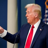 Trump says "fastest" way to end humanitarian crises in Gaza is for Hamas to surrender, release hostages