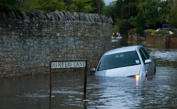 Floods are becoming increasingly common in England as the climate changes 