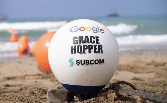 Google's Grace Hopper subsea cable lands in UK
