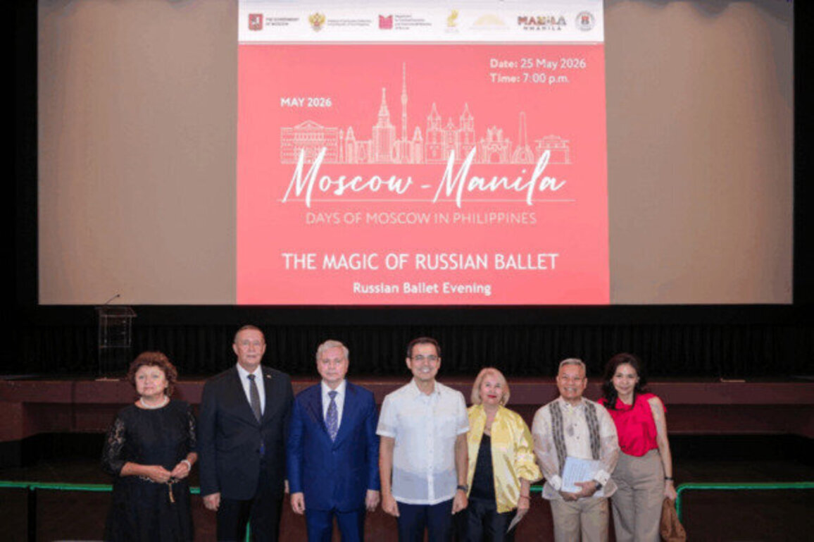 Philippines and Russia celebrate 50 years of diplomatic relations through the Russian Ballet Gala at the Metropolitan Theater