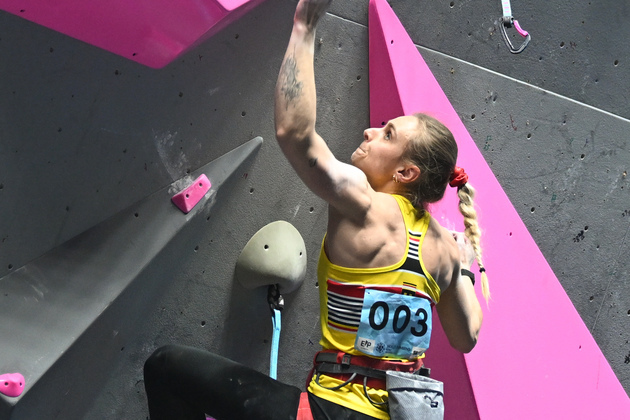 (SP)CHINA-JIANGSU-SUZHOU-CLIMBING-WORLD SERIES WUJIANG-WOMEN'S LEAD (CN)