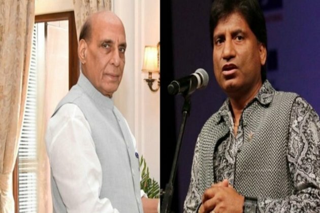 Rajnath Singh dials AIIMS Director to take update on Raju Srivastava's health