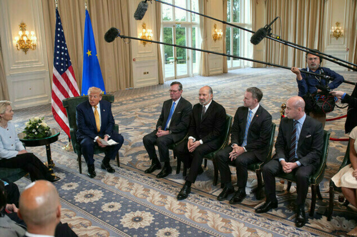 EU bent the knee before Trump  White House