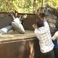 AAIB, DGCA teams examine Chatra air ambulance crash site; gather evidence