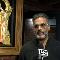 "Feeling nervous but also excited," says Suniel Shetty as Ahan's Border 2 hits big screen