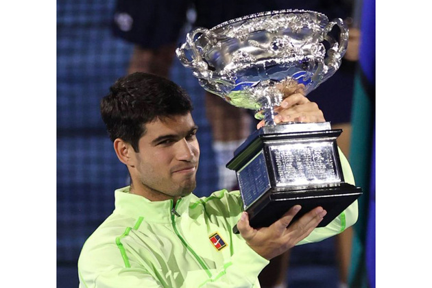 "Joy to watch": Sachin Tendulkar congratulates Carlos Alcaraz on winning maiden Australian Open title