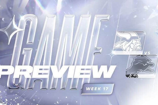 Vikings vs. Lions Week 17 Game Preview