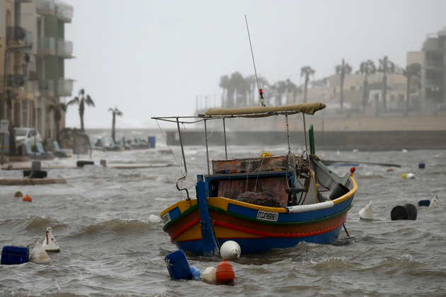 MALTA-MARSASCALA-STORM HARRY