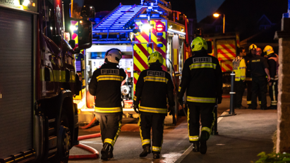 Fire destroys merchant branch in Stockport